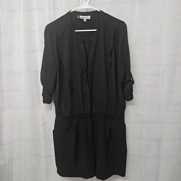 Jennifer Lopez Black Romper Club Street Wear Party Shorts16 - Picture 12 of 16